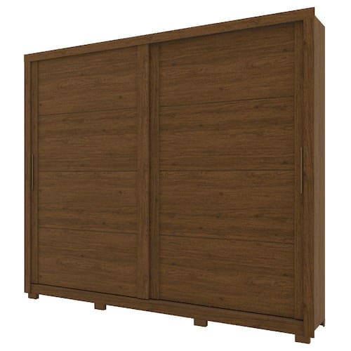 imagem-Guarda-Roupa Henn Palace 2 Portas Deslizantes - marrom
