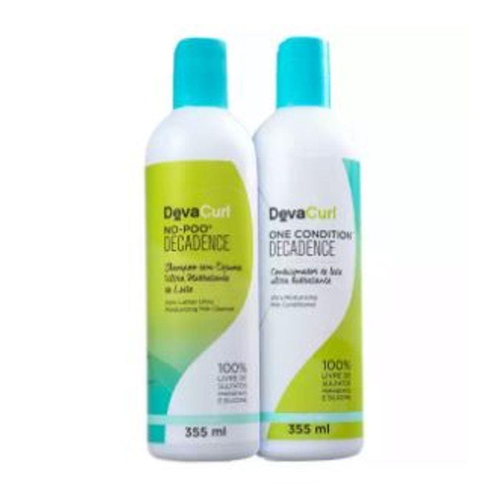 Kit Deva Curl One Condition Decadence Cachos Naturais (2 Produtos)