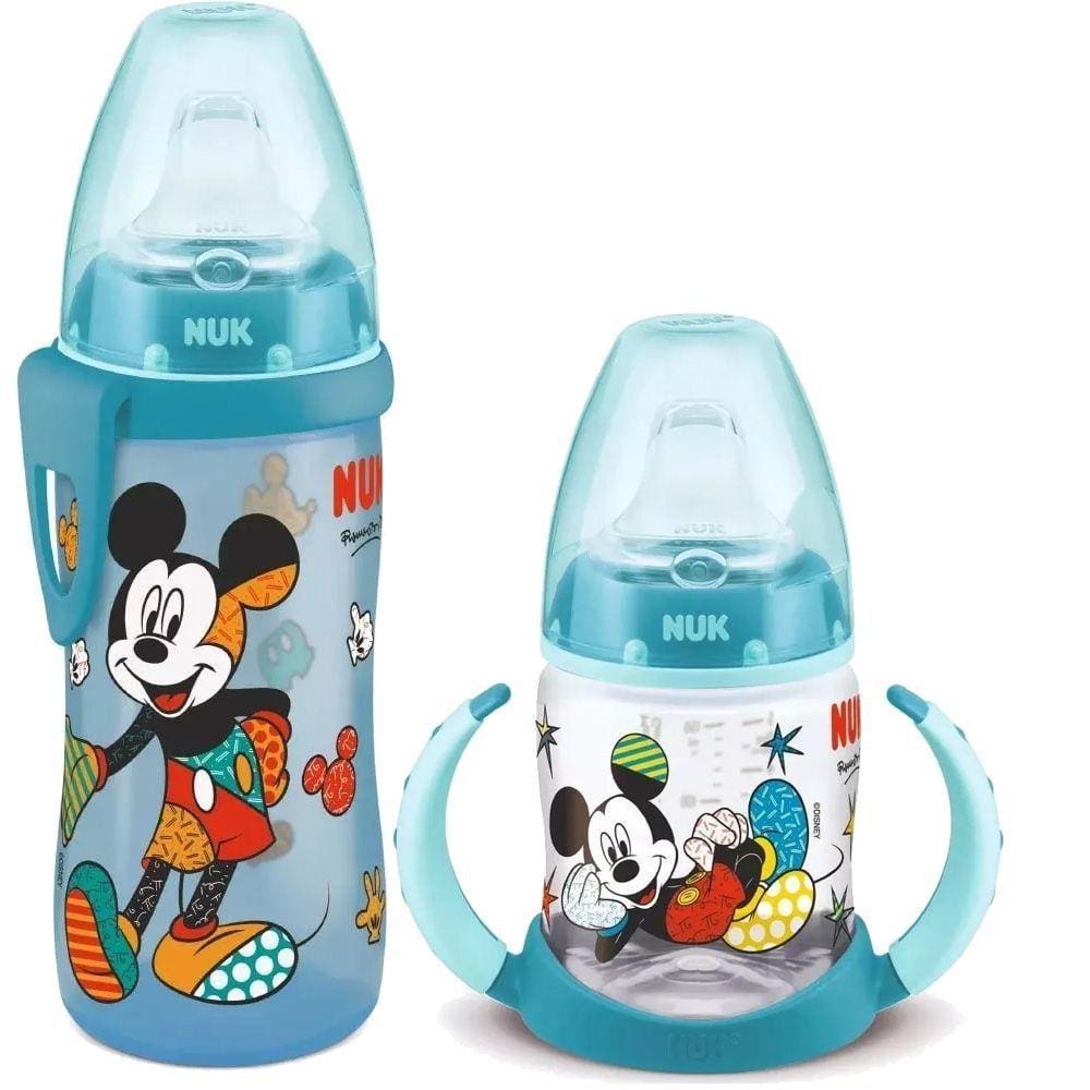 Kit Copo Active 300ml + Copo Treinamento 150ml Mickey