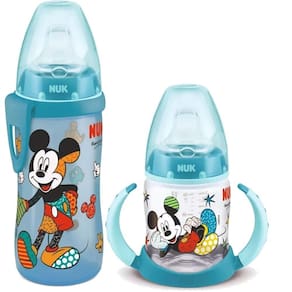 Kit Copo Active 300ml + Copo Treinamento 150ml Mickey