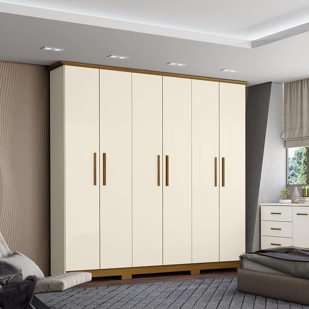 Guarda Roupa Casal 06 Portas Henn Cover