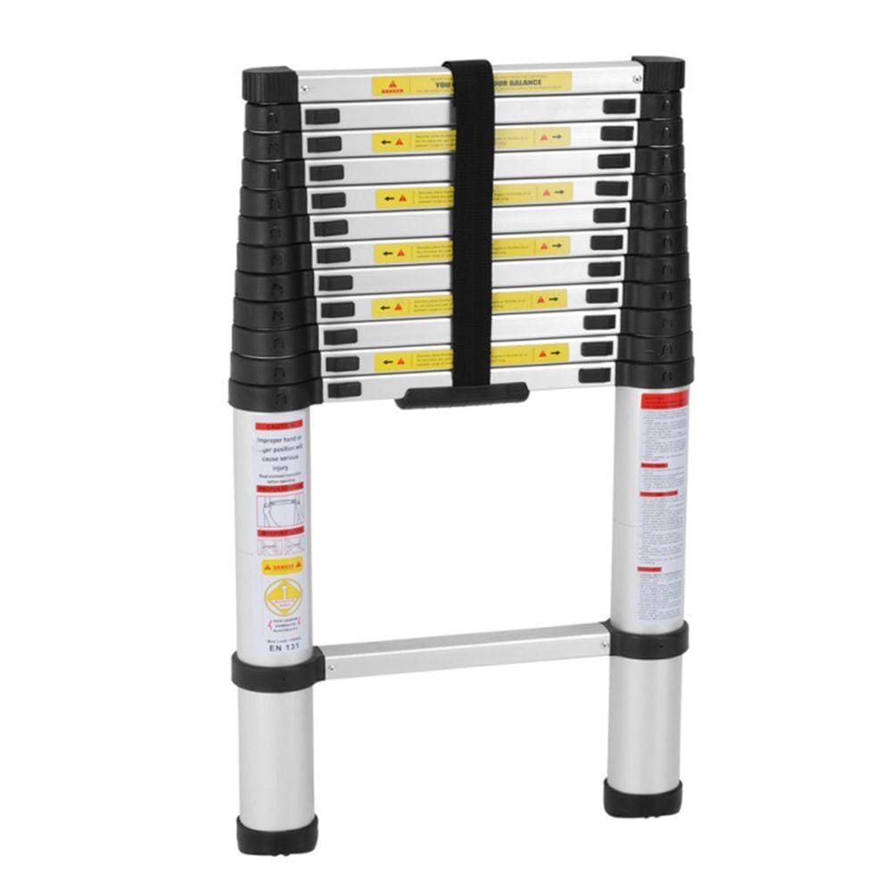 Escada alumínio telescópica 10 degraus 3,2m Starfer