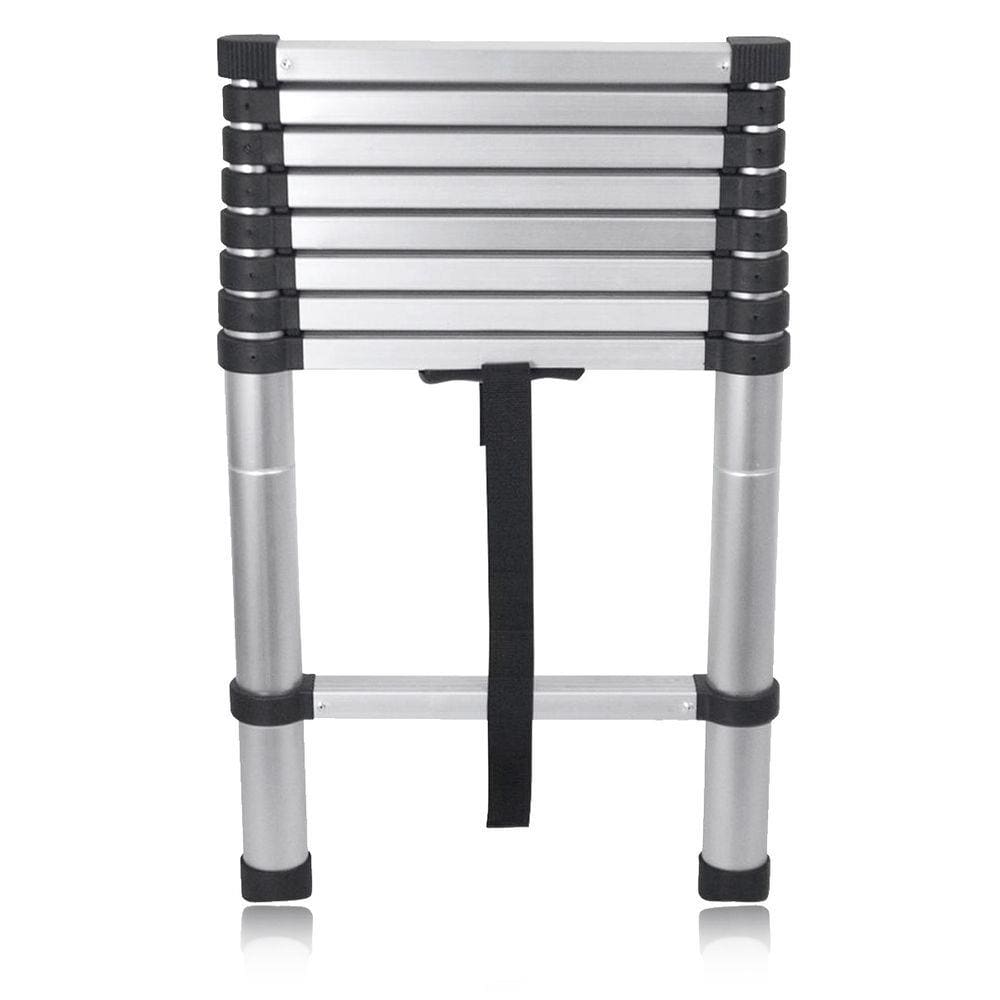 Escada Alumínio Telescópica 8 degraus 2,6m - Starfer