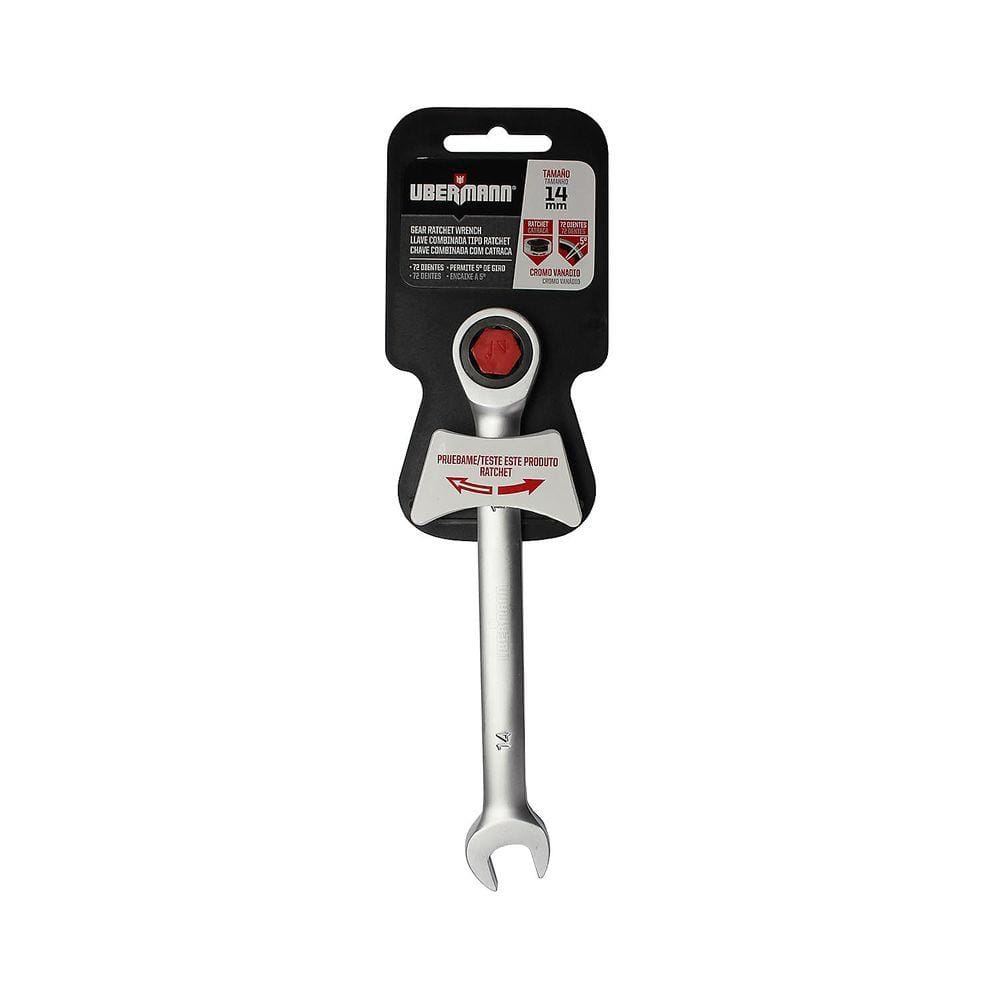 Chave Combinada com Catraca UBN, 14mm