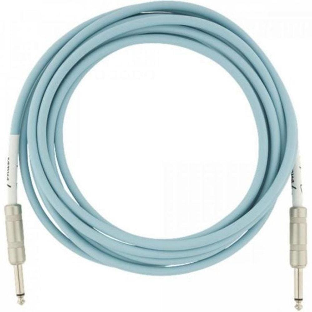 Cabo Para Guitarra 3M Series Daphne Blue Fender