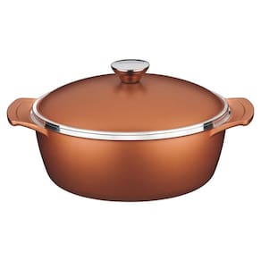 Cacarola 30Cm 7 0L Lyon Dourado Aluminio Com Revestimento Antiaderente Tramontina