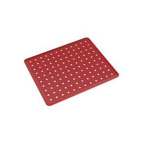Grade de Pia Basic 32,8x27,8cm Vermelho Bold