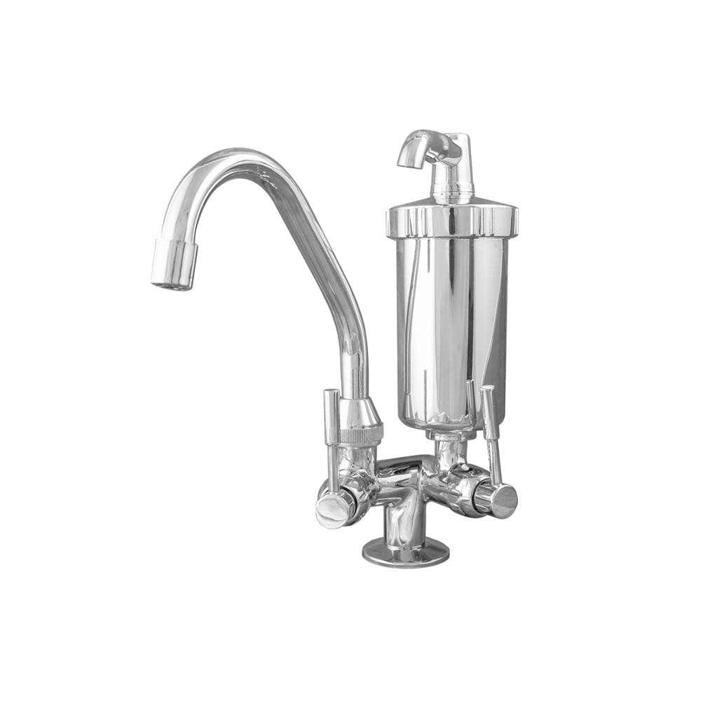 Torneira para Cozinha de Mesa Bica Alta Stilo com Filtro Cromada