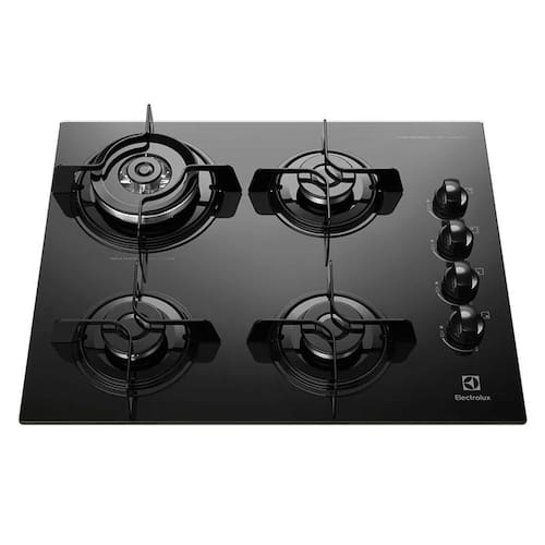 imagem-Cooktop 4 Bocas Electrolux a Gás com Tripla Chama (KE4TP) - Bivolt
