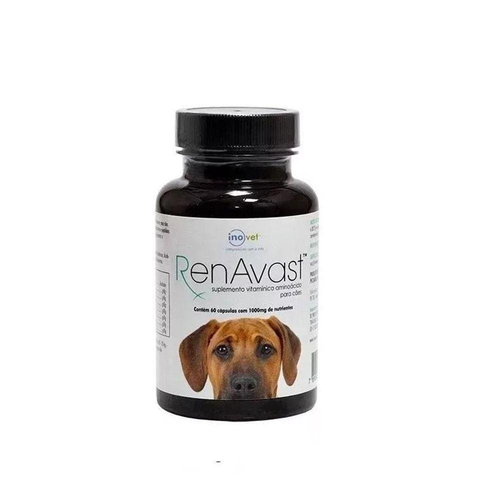 Renavast Caes 1000 Mg Com 60 Capsulas Inovet