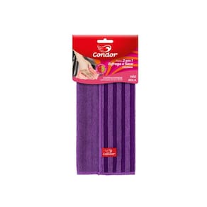 Pano de Microfibra 2 em 1 Esfrega e Seca Cozinha Pias Bancadas Condor