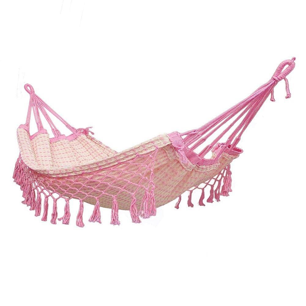 Rede Baby Bebê para Berço 100 Algodão Puro Rosa Bebê