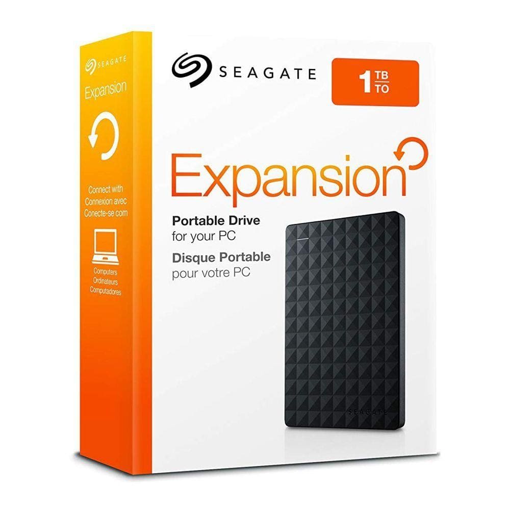 HD Externo Portátil Seagate Expansion 1TB USB 3.0