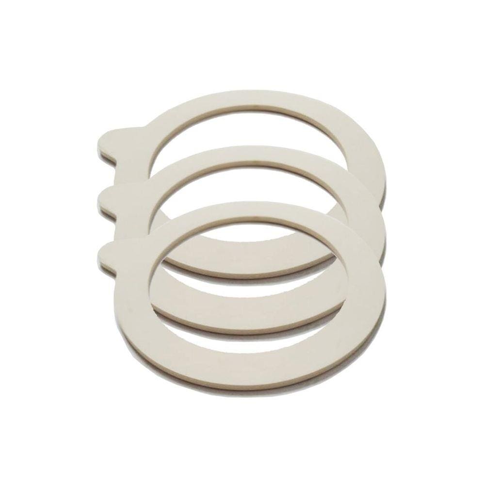 Conj 3 Borracha Anel Vedação 90 mm P/ Pote Fido Bormioli Rocco