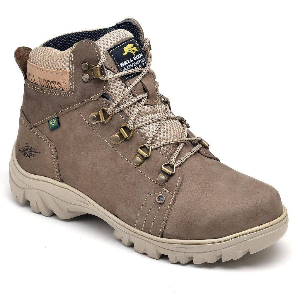 Bota Adventure Caterpillar Masculina Em Couro Marfim no Shoptime