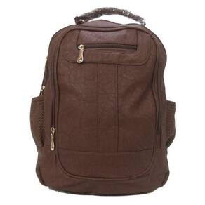 Mochila Feminina Adulto Faculdade Couro Sintetico Kl 510