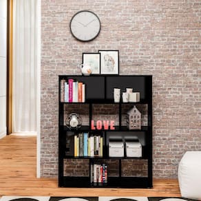 Estante para Livros com 10 Nichos Book Artely
