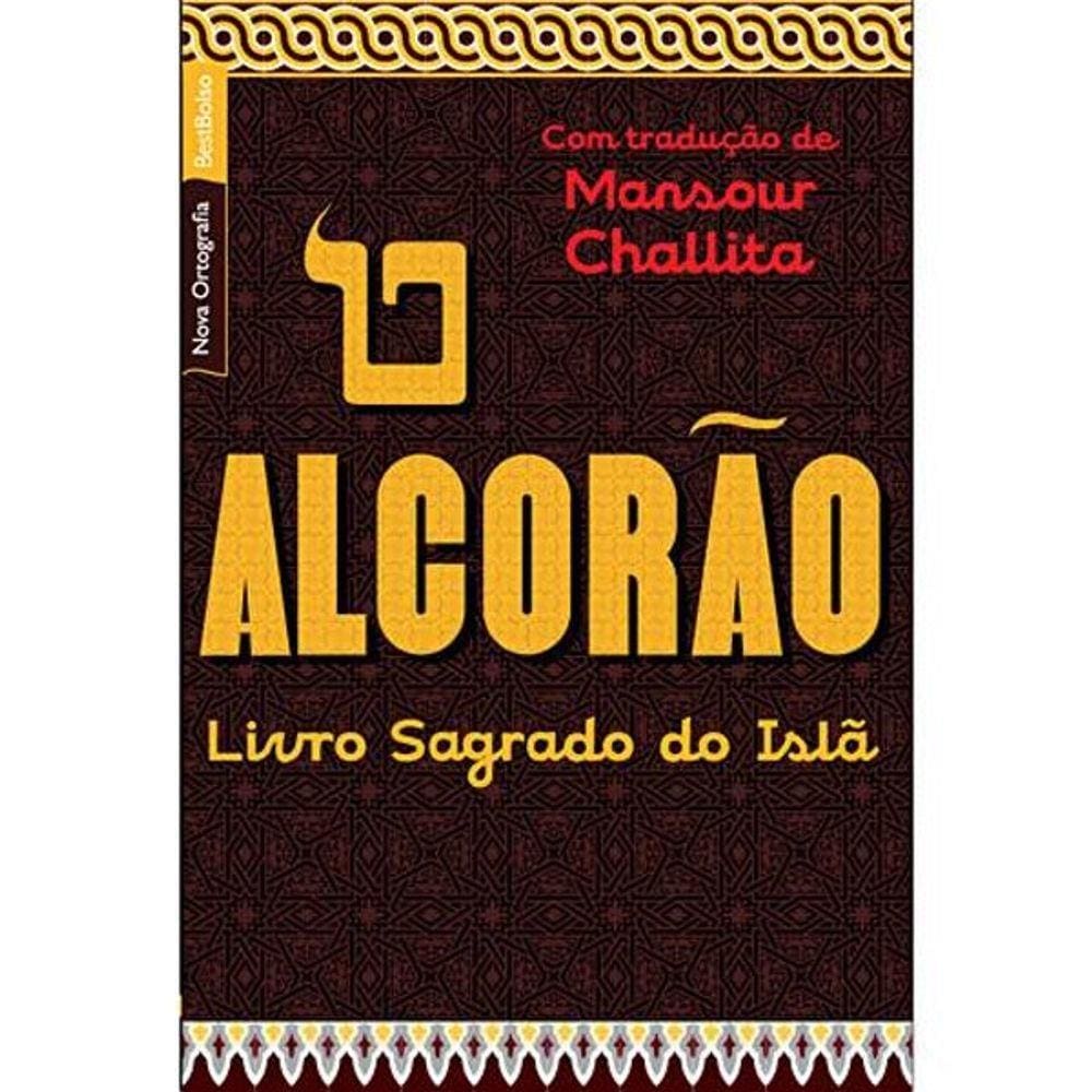 Livro O Alcorão: Livro Sagrado Do Islã  Mansour Challita