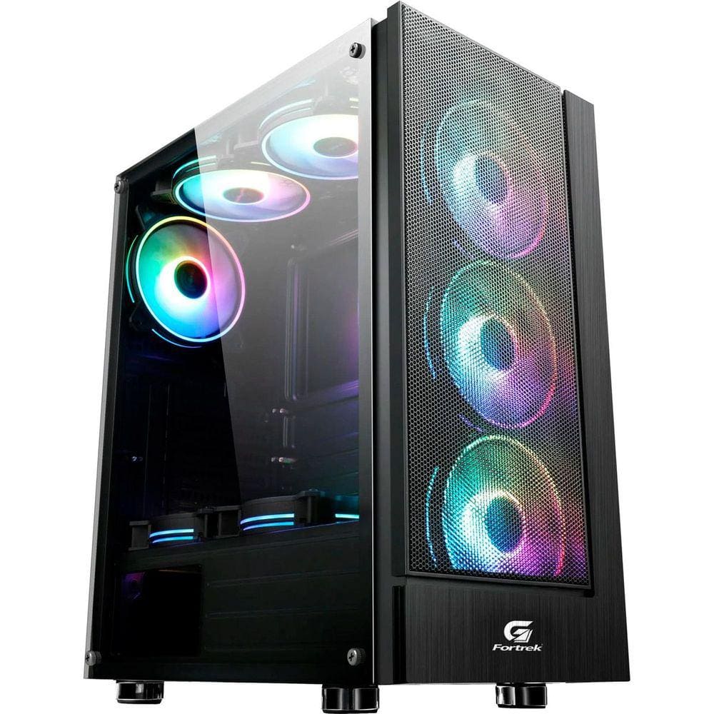 Gabinete Gamer Fortrek Mid Tower RGB Cruiser