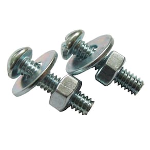 Parafuso 5/32x3/4" Máquina Ferro Cromado 4 Peças