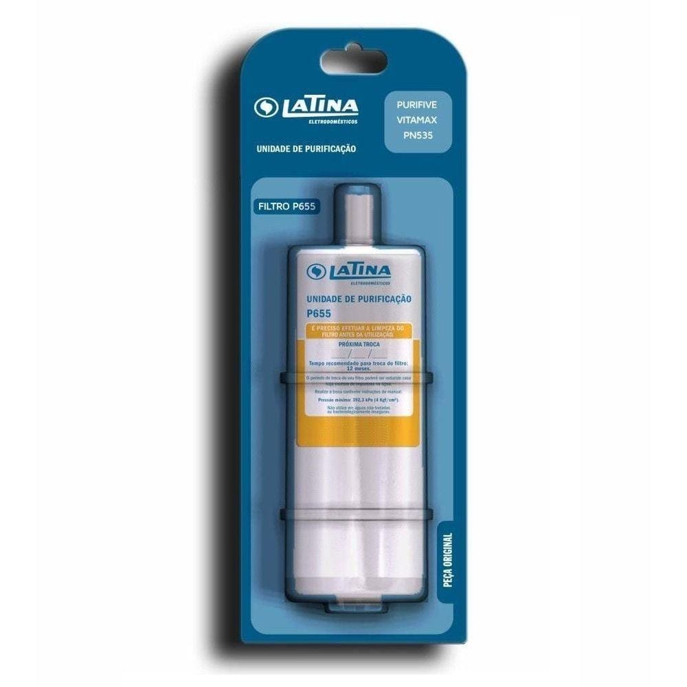 Filtro Refil Latina P655 Purifive Vitamax Pa731 Pa735 Pn535