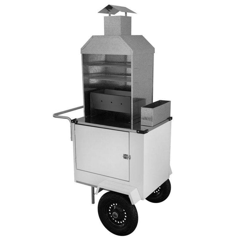 Carrinho de Churrasco Simples com Rodas Pneumáticas - Cefaz