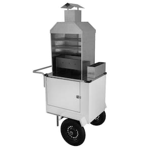 Carrinho de Churrasco Simples com Rodas Pneumáticas - Cefaz