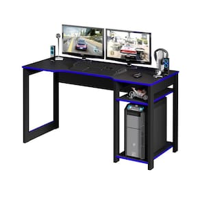 Mesa Para Computador Gamer Streamer 2 Prateleiras - FdECOR