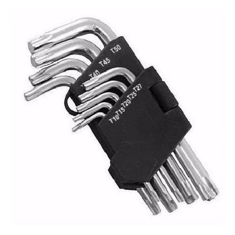 Chave Torx Com 9 Peças Western