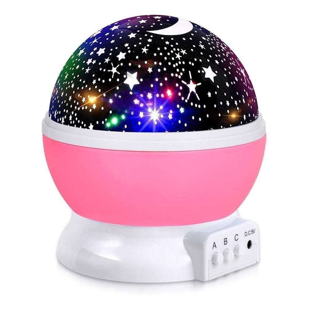 Luminária Projetor Estrela 360º Galaxy Abajur Star Master