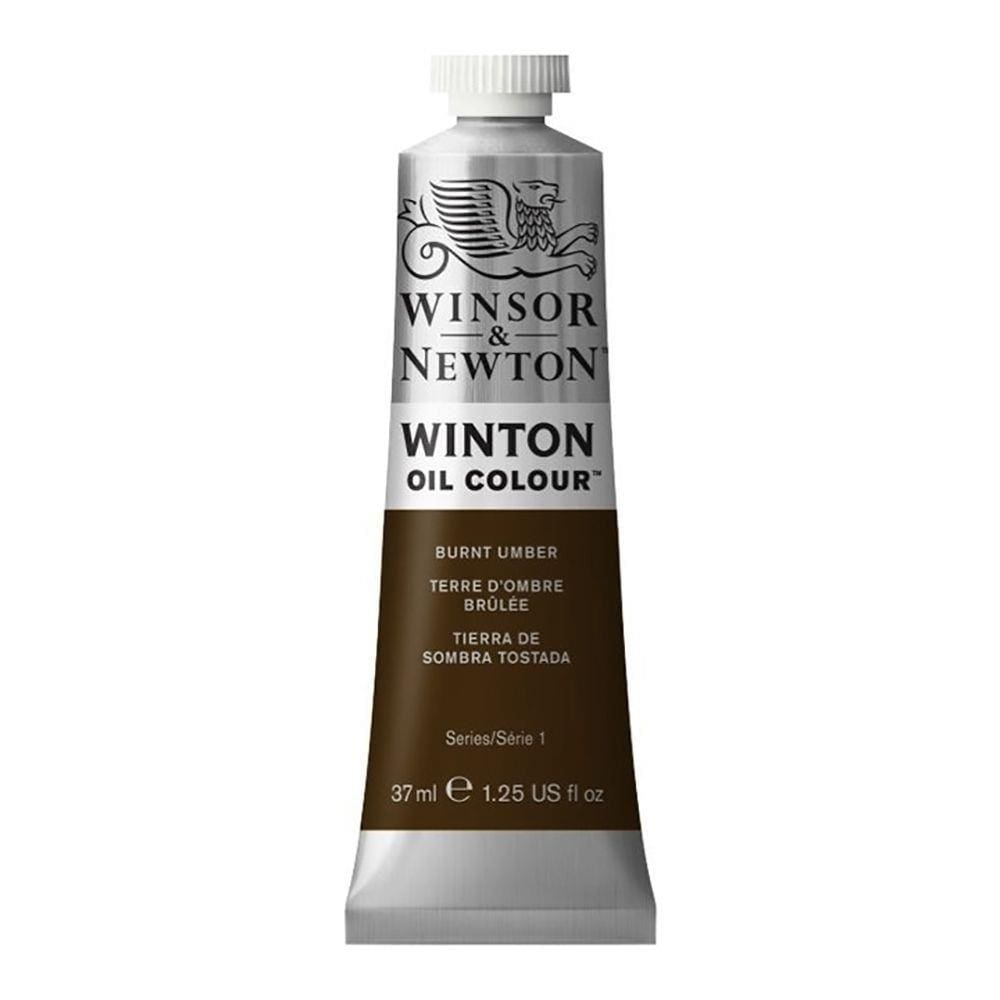 Tinta Óleo Winton 37ml Winsor & Newton 076 Burnt Umber