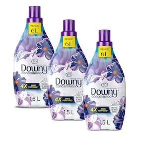 Kit com 3 Amaciantes Downy Lírios do Campo 1500ml
