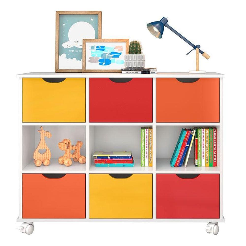 Nicho Organizador 6 Gavetas Color - Qmovi