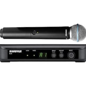 Microfone Sem Fio Shure Blx24 Beta58