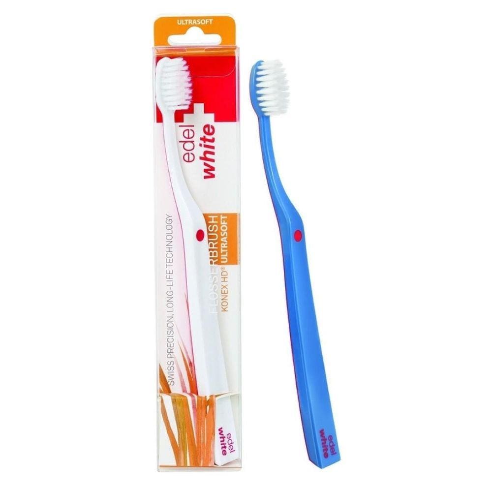 Escova Dental Edel-White Flosserbrush Ultrasoft