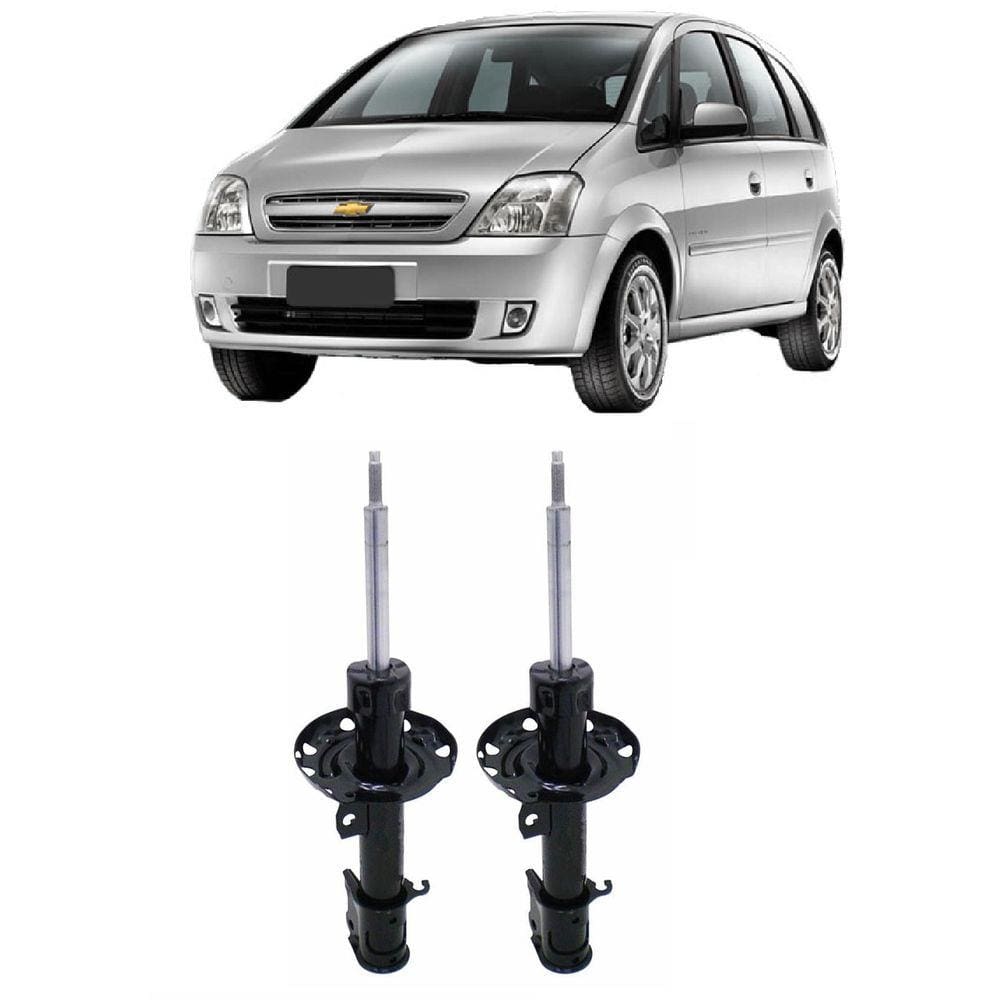 Par de Amortecedores Dianteiro Meriva 18 16V de 2002 a 2004