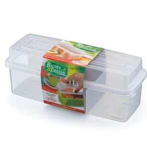 Porta Torradas e Biscoitos com Divisórias  Cozinha Nitron