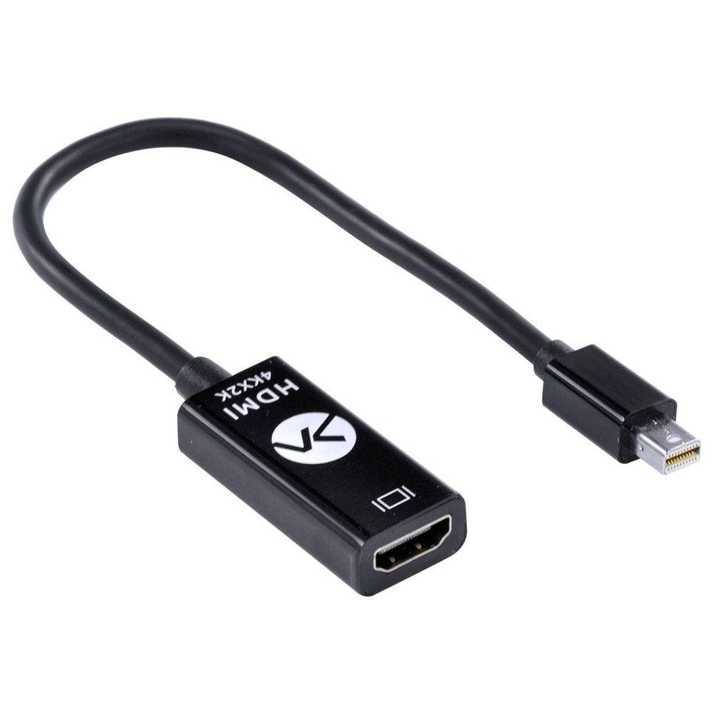 Adaptador Mini Displayport X HDMI Vinik MDPHDMI-A20 1.2V 20cm Preto