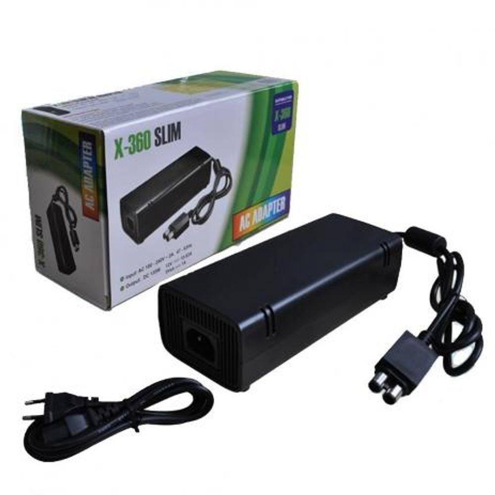 Microsoft Xbox 360 Super Slim 4gb + 3 Jogos Standard Cor Preto em