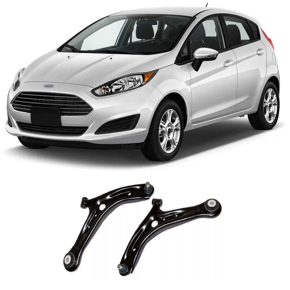 Bandeja Ford New Fiesta Dianteira (2010 Até 2018) Flex Automotive O Par
