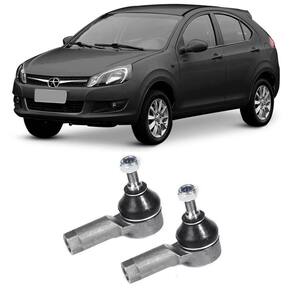 Terminal de Direção Jac J3 Dianteiro 2011 Até 2015 Flex Automotive - O Par