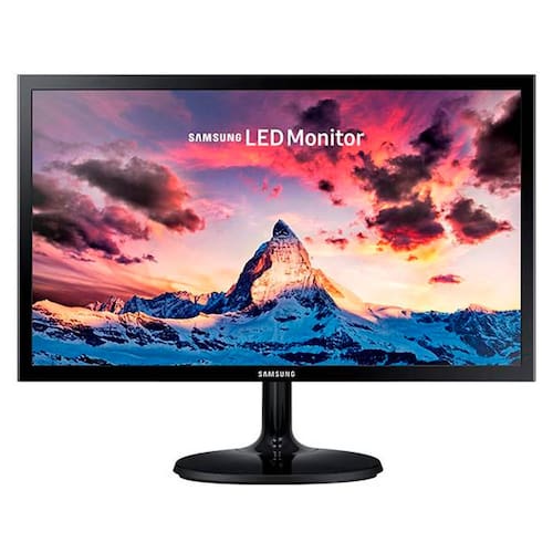 imagem-Monitor Samsung 22" FHD LS22F350, HDMI, VGA, Preto, Série CF350
