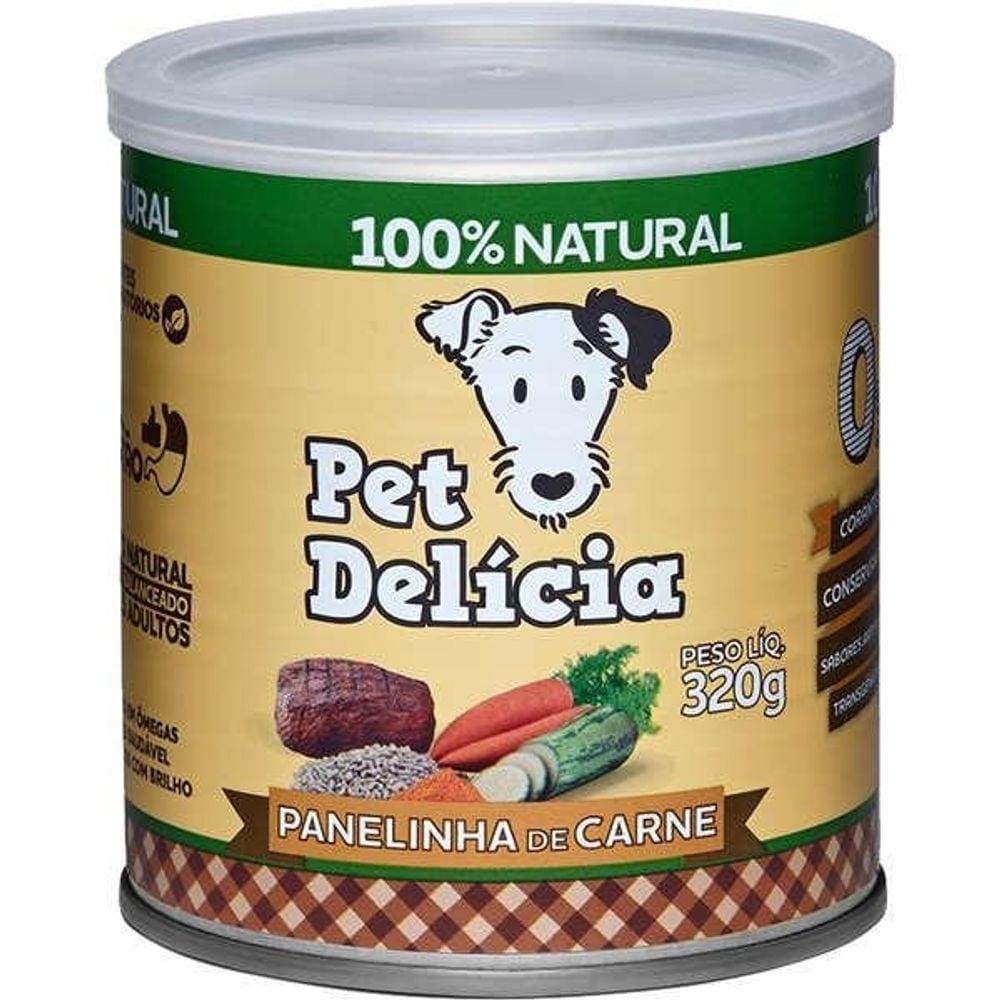 Pet Delicia Panelinha de carne 320g