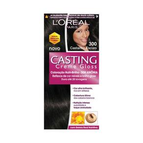 Casting Tinta Creme Gloss 300 Castanho Escuro
