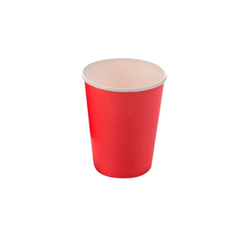 Copo de Papel Vermelho 270ml c/ 10un Silverfestas