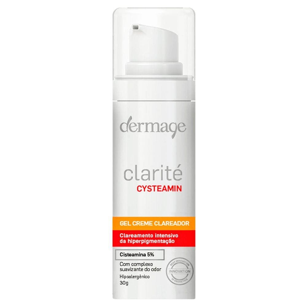 Gel Creme Clareador Dermage Clarité Cysteamin 30g
