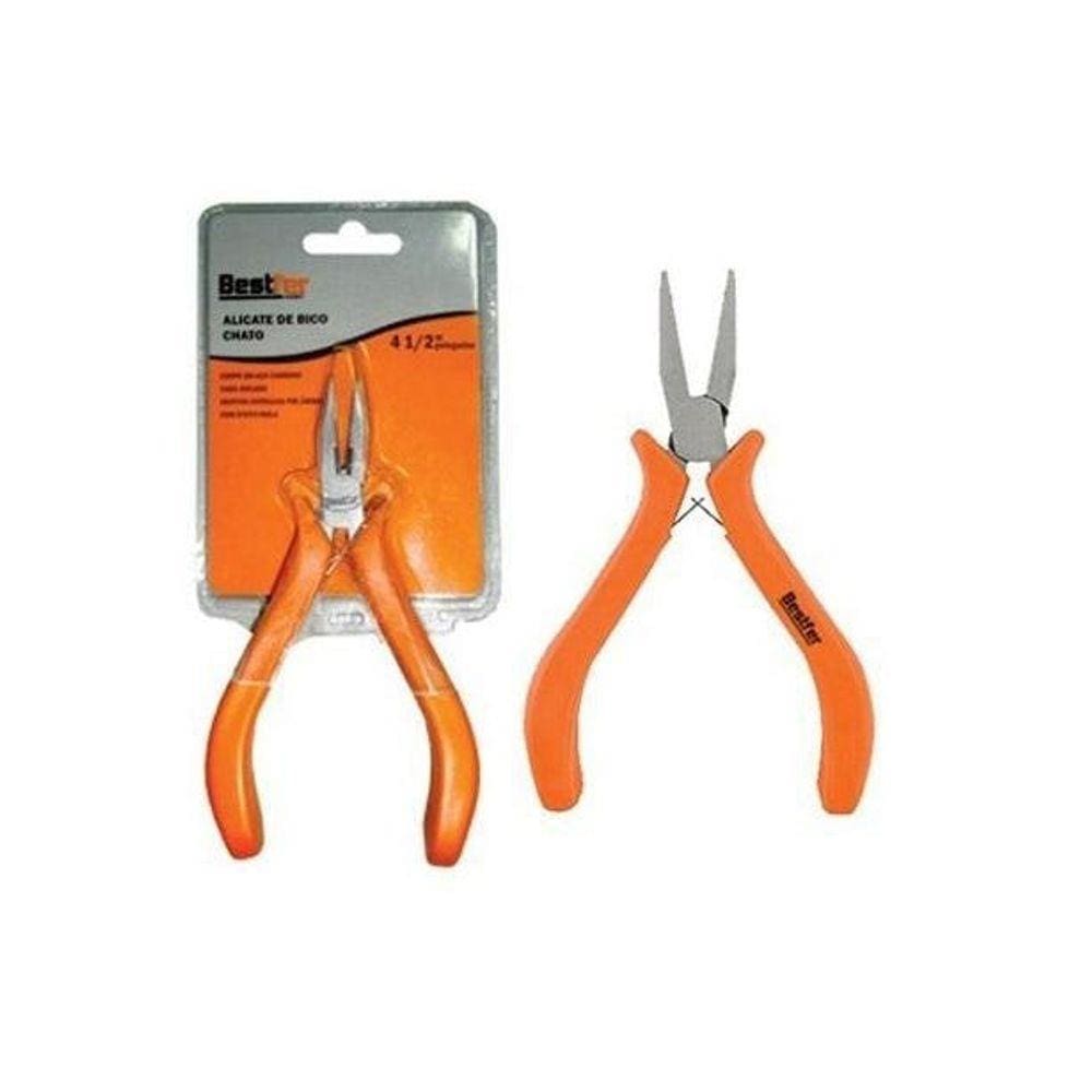 Alicate De Bico Chato 4,5" Bestfer