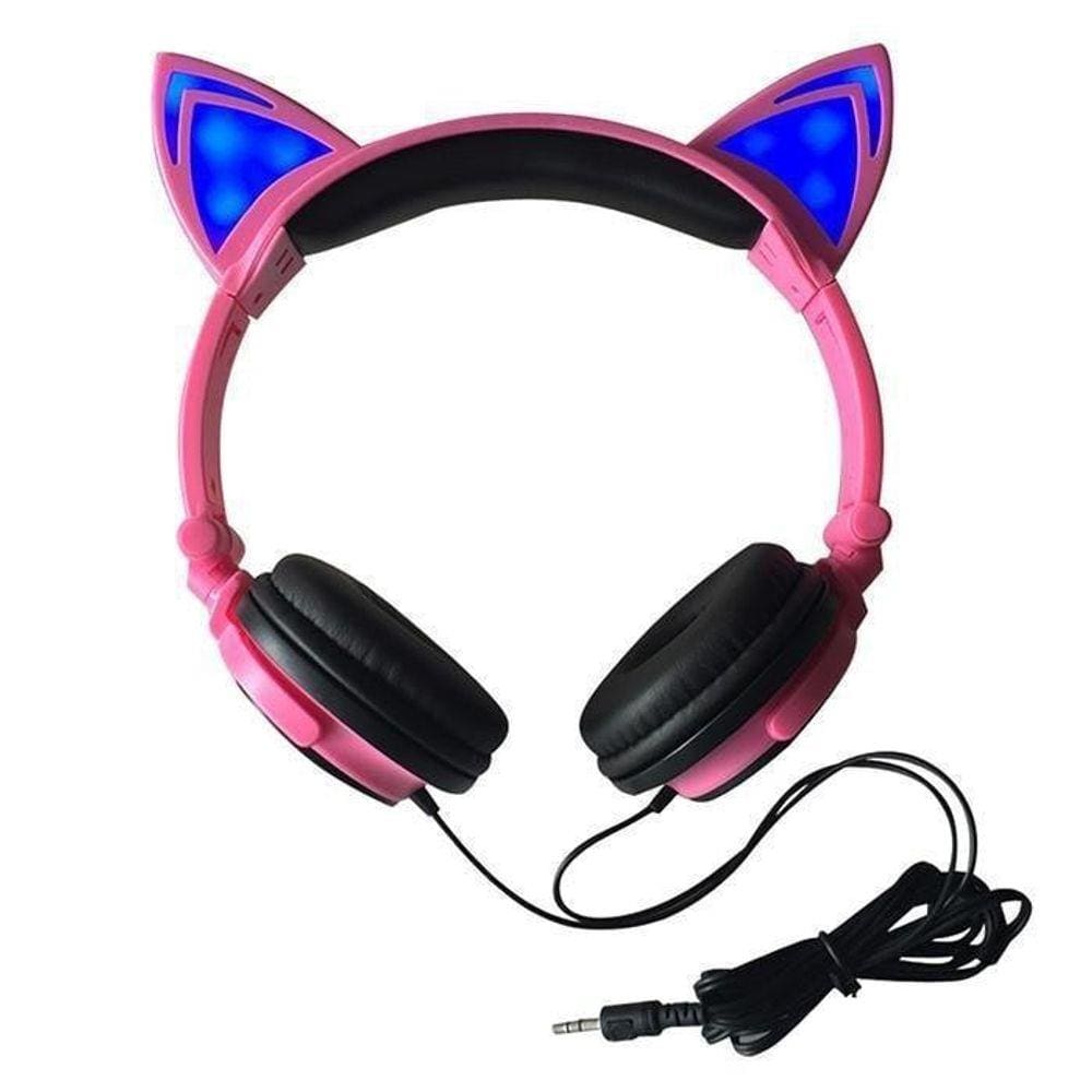Fone de Ouvido Cat Ear Headphones