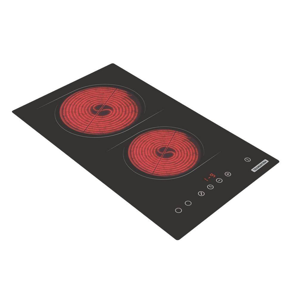 Cooktop 2 bocas eletrico tramontina Ponto