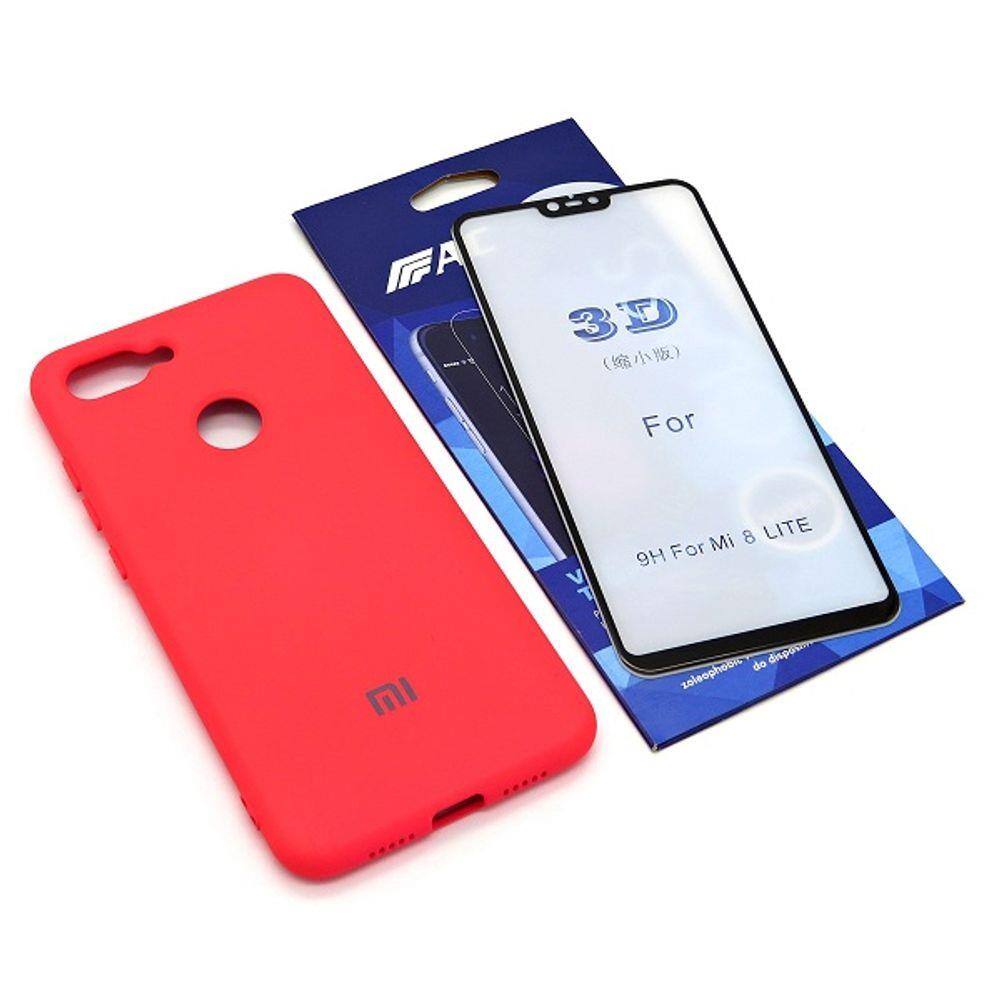 Capa e pelicula xiaomi mi 8 lite | Ponto